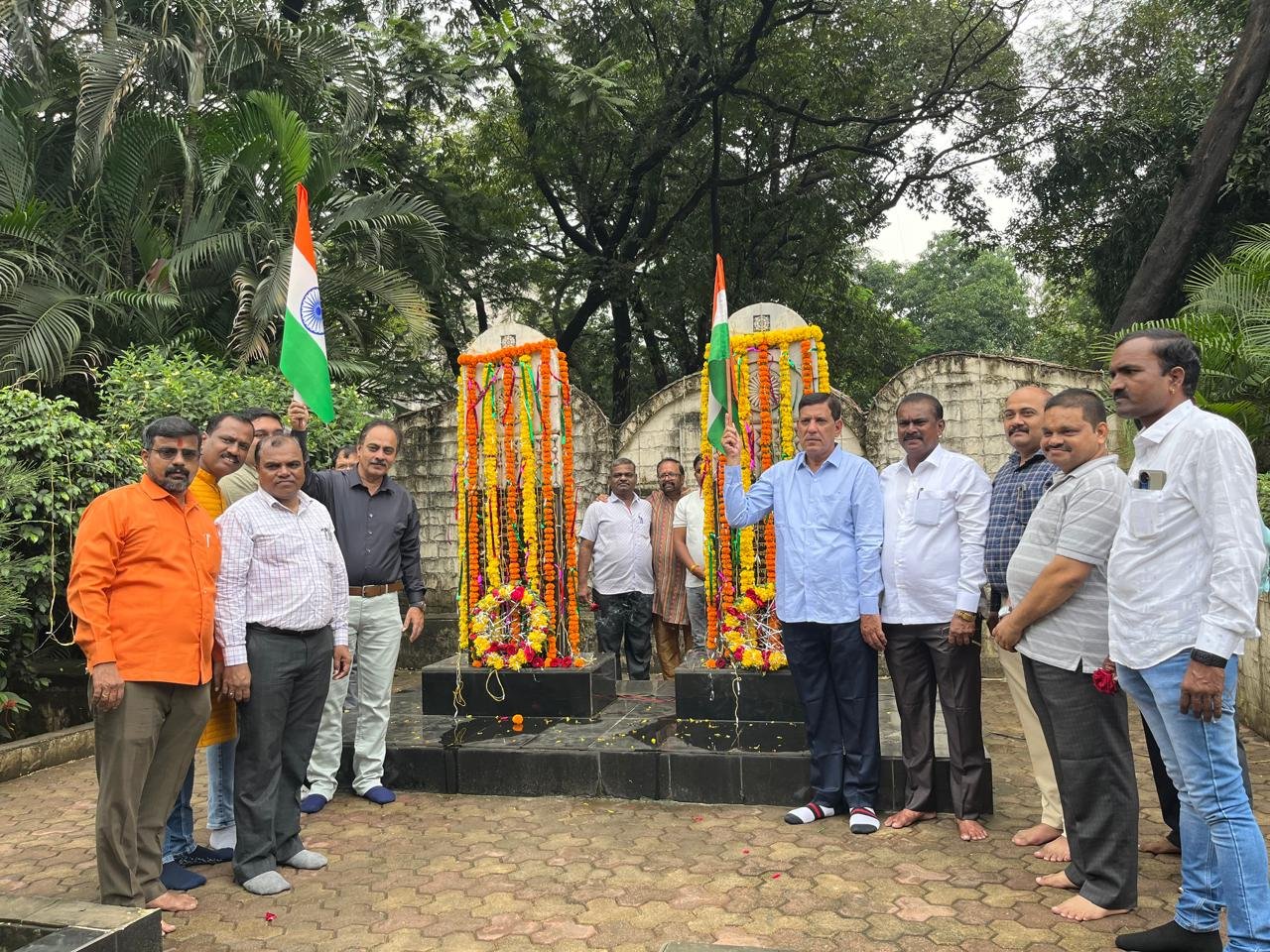 हिंदी समाचार |भिवंडी पालिका ने शहीद स्मारक...