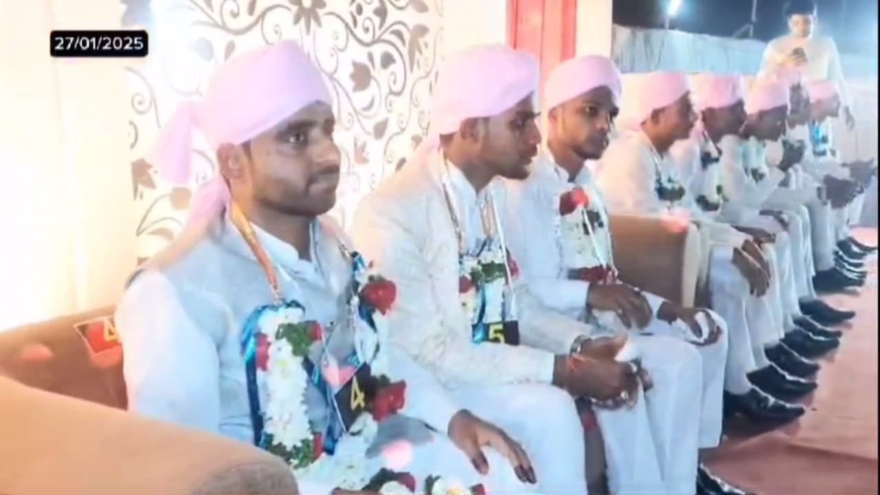 हिंदी समाचार |12 जोड़ों का सामूहिक विवाह...