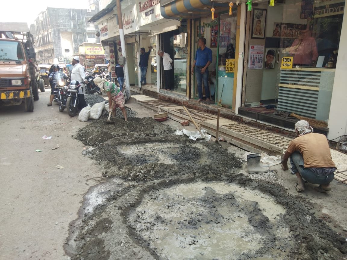 हिंदी समाचार |सड़क तथा नाला के निर्माणकार्य...