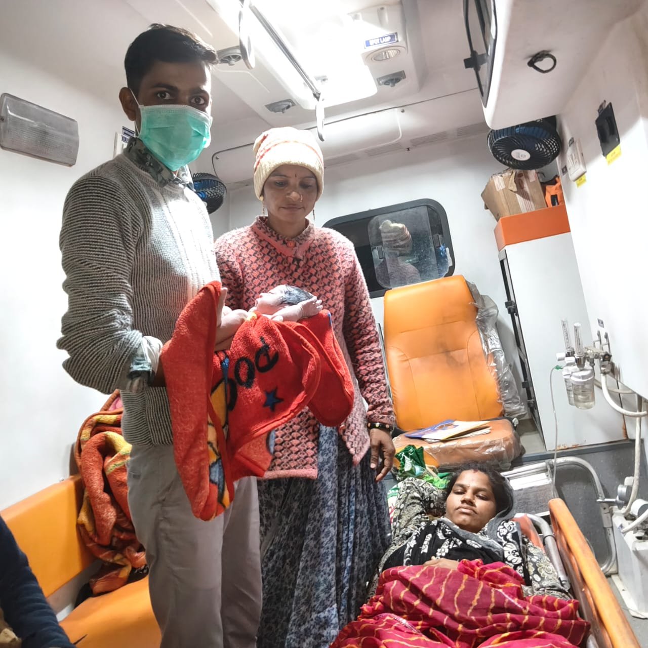 हिंदी समाचार |108 एम्बुलेंस में समय पर मिली...