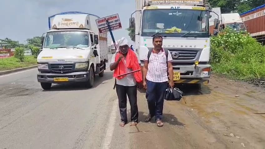 हिंदी समाचार |कंधे पर हल, पैरों में छाले......