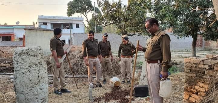 हिंदी समाचार |आबकारी एवं पुलिस की संयुक्त...