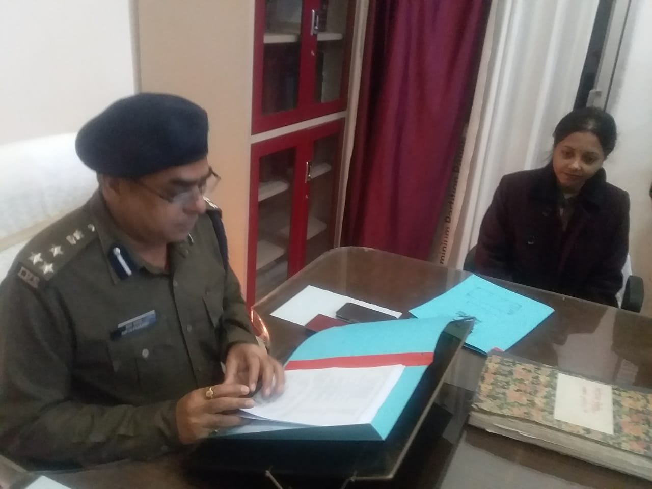 हिंदी समाचार | डीआईजी ने किया डीएसपी...