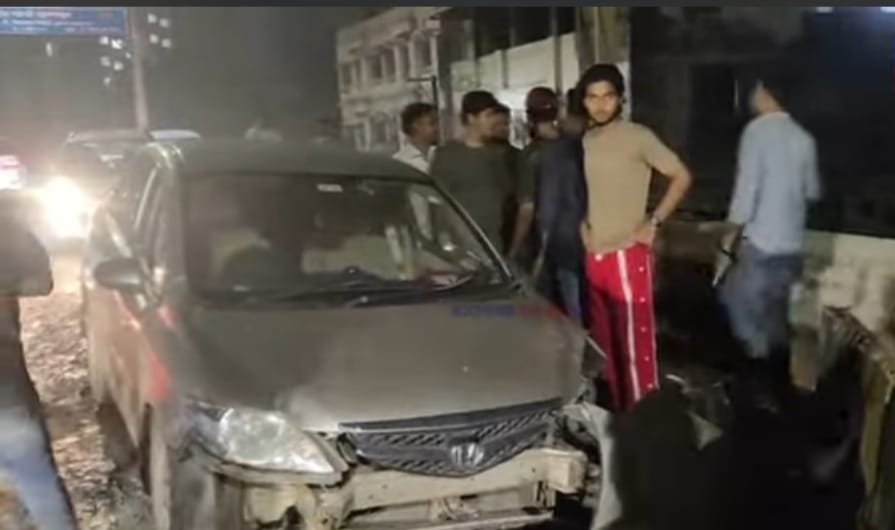 हिंदी समाचार |राजीव गांधी उड़ान पुल पर अवैध...