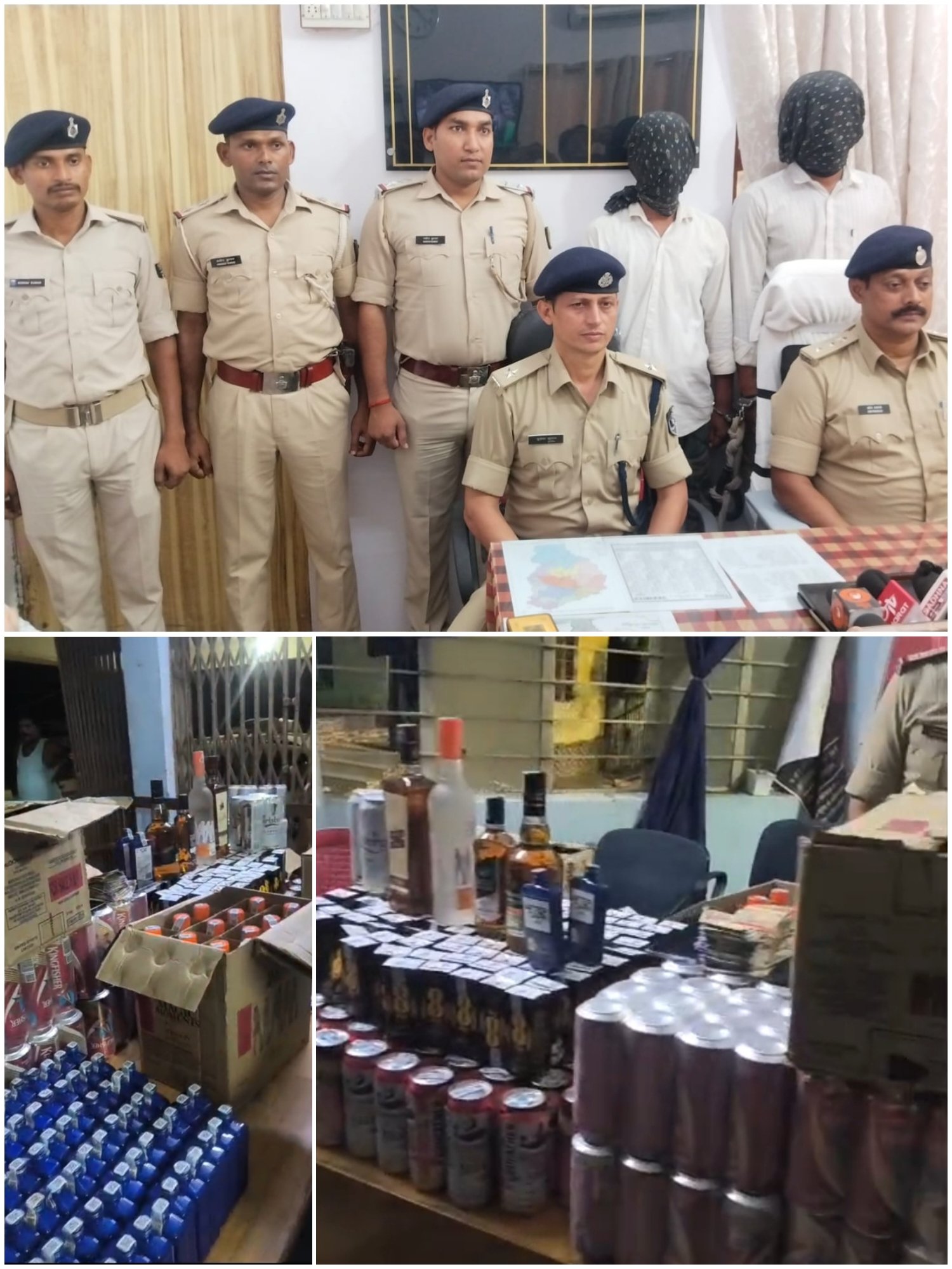 हिंदी समाचार | भभुआं पुलिस की कार्रवाई लगभग 10...