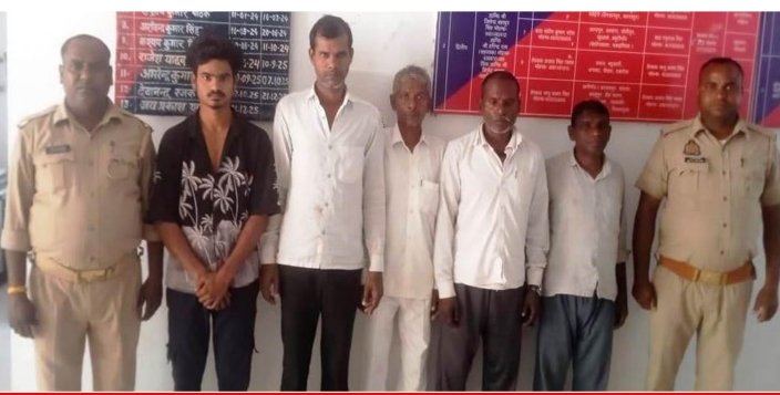 हिंदी समाचार |जमीन विवाद में शांति भंग की...