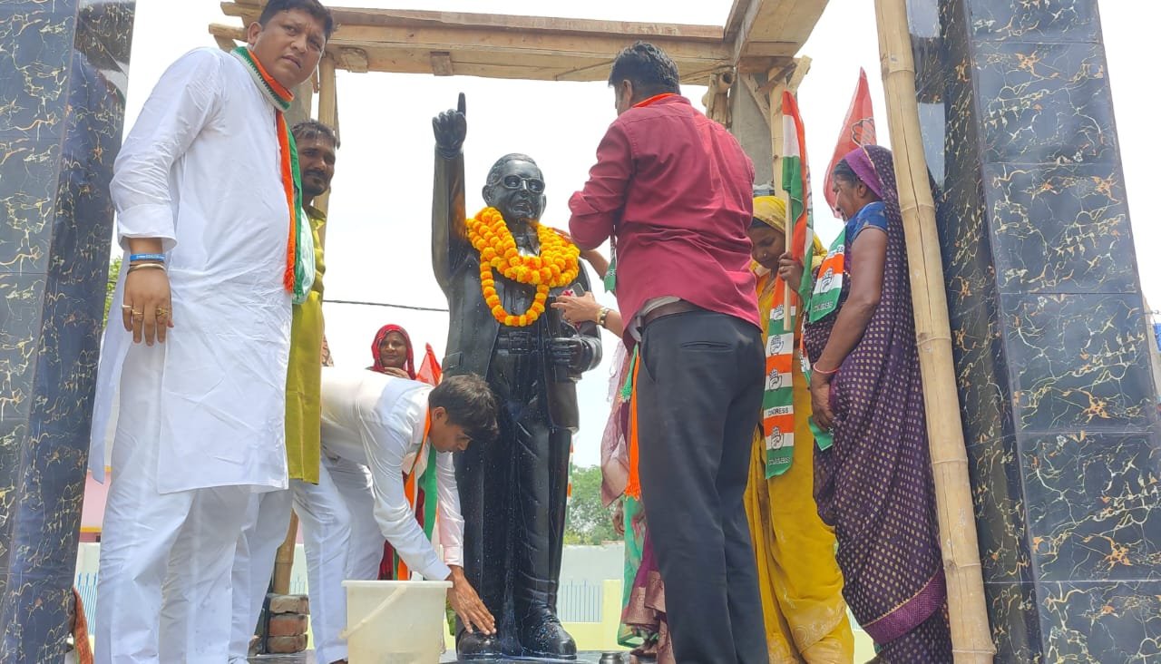 हिंदी समाचार |कांग्रेस नेता ने बाबा साहेब...