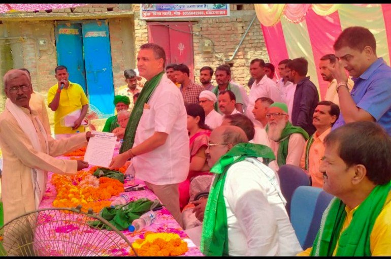 हिंदी समाचार |कृषि मंत्री का हुआ भव्य स्वागत
