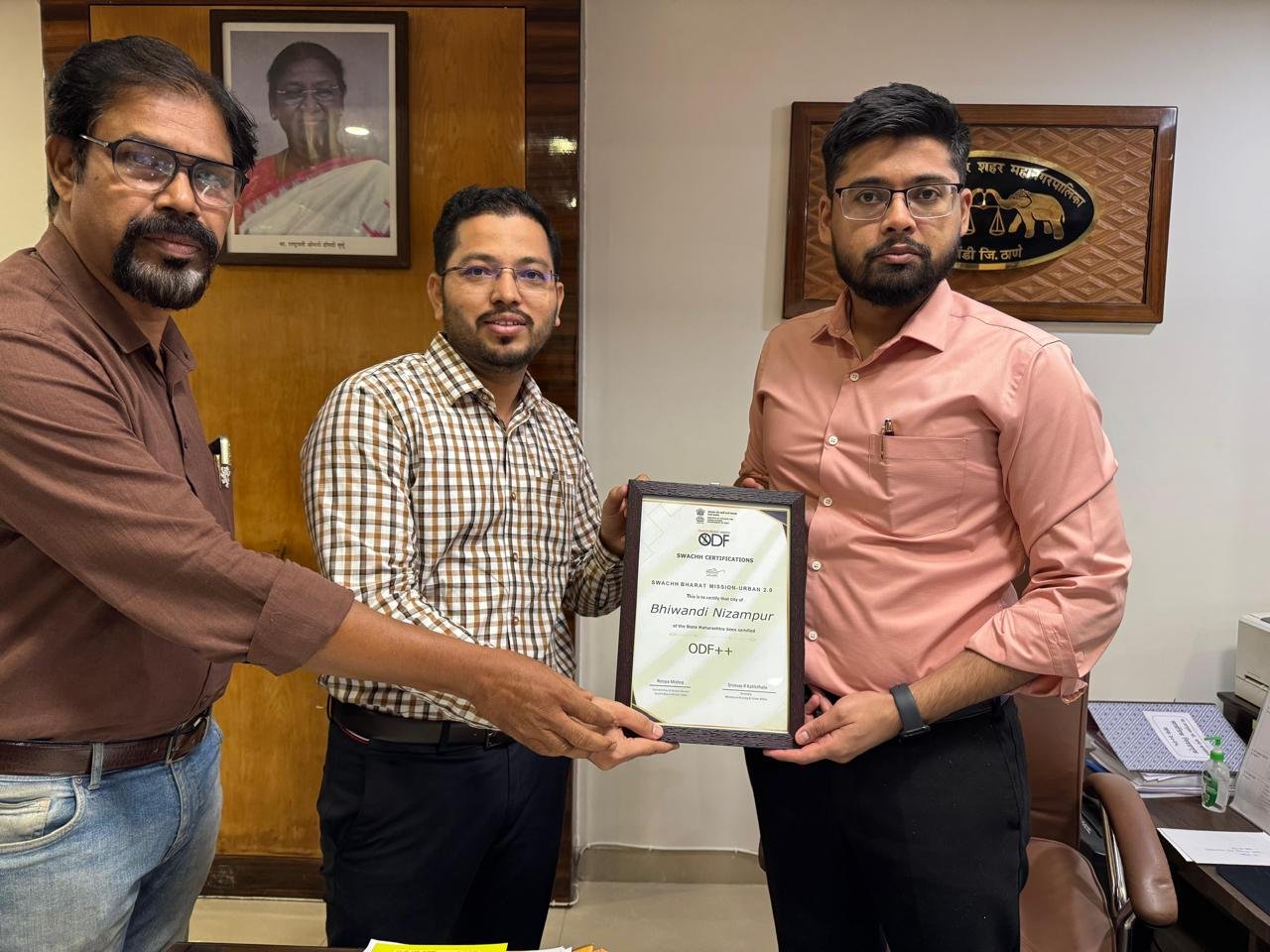 हिंदी समाचार |भिवंडी को स्वच्छ सर्वेक्षण 2024...