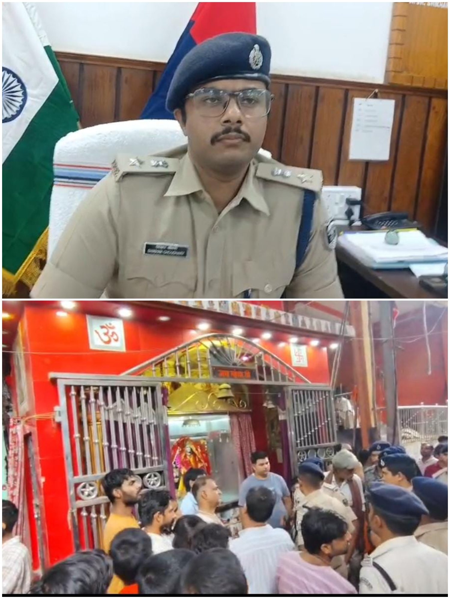 हिंदी समाचार | एसपी की सख्ती के बाद दुर्गा...