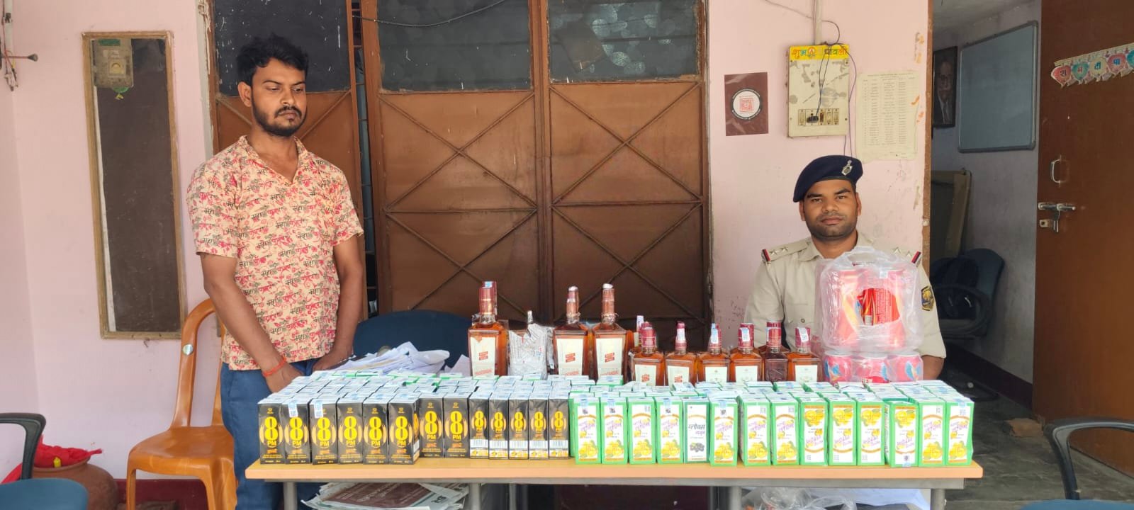 हिंदी समाचार | भगवानपुर पुलिस ने 35 लीटर शराब...