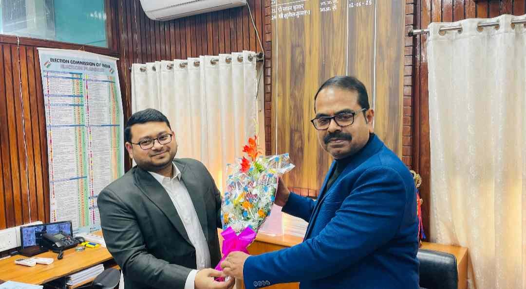 हिंदी समाचार |कैमूर के नवपदस्थापित जिला...