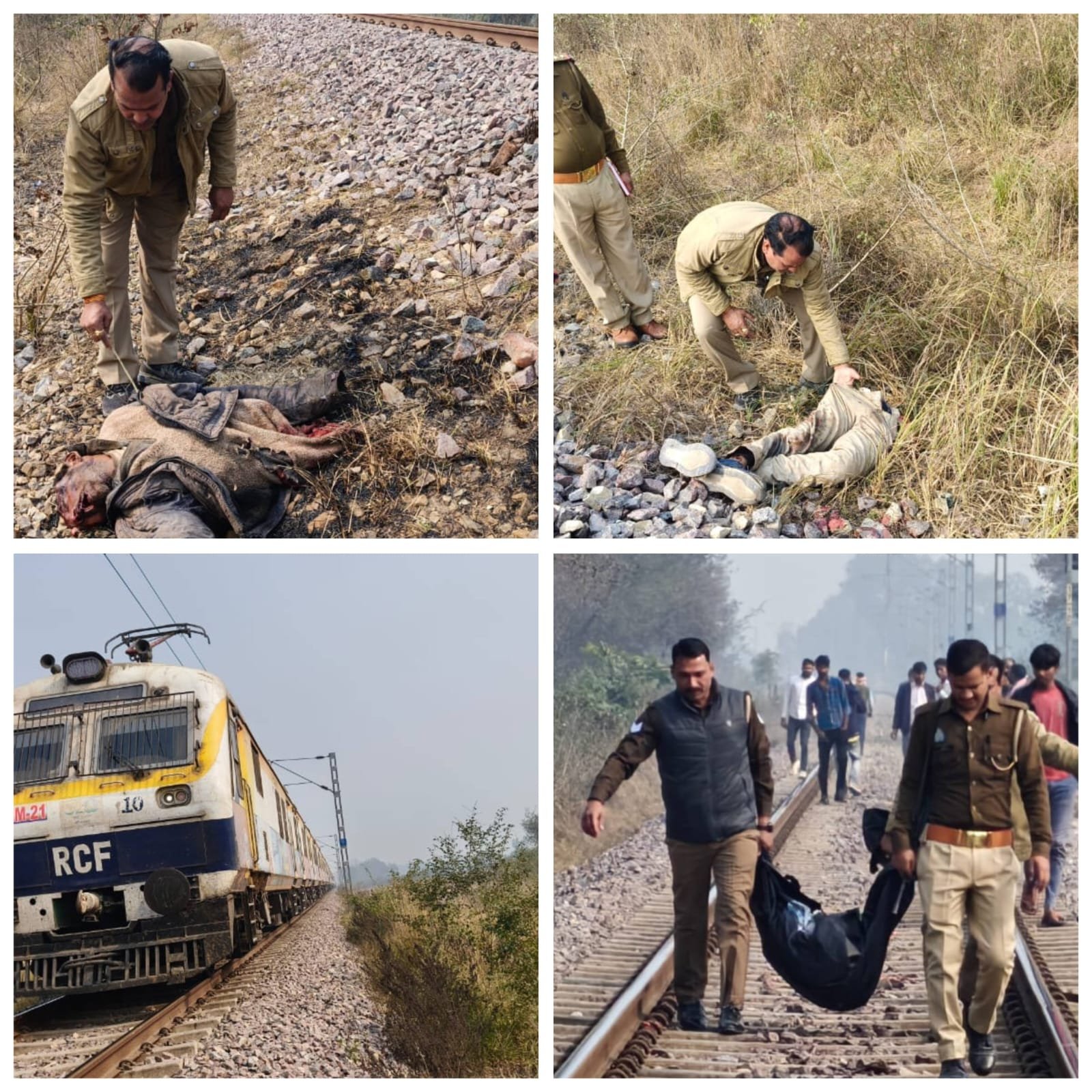 हिंदी समाचार |ट्रेन की चपेट में आने से...