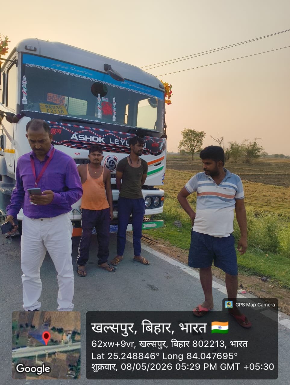 हिंदी समाचार | एसडीएम ने दो गिट्टी लदा ट्रक...