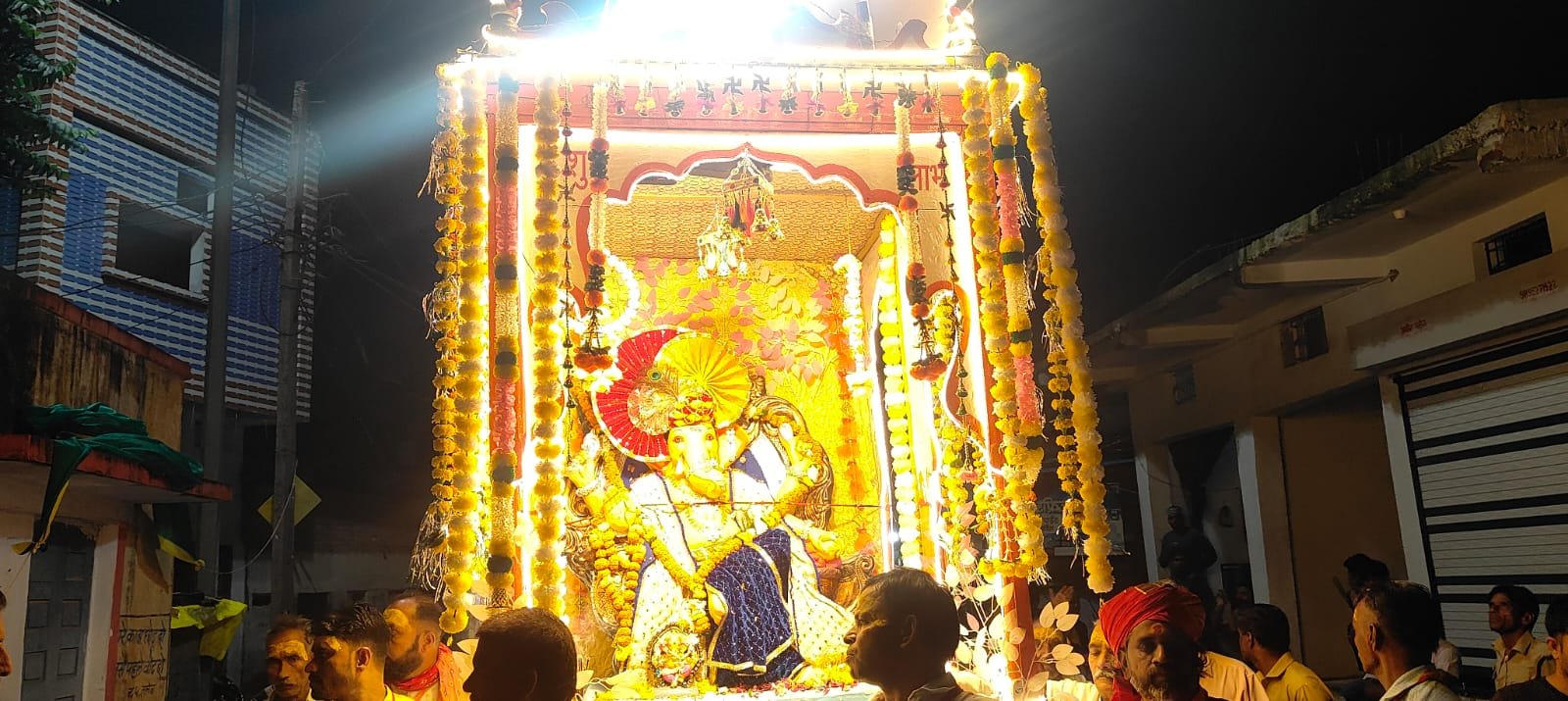 हिंदी समाचार |अनंत चतुर्दशी पर तलेन में ...