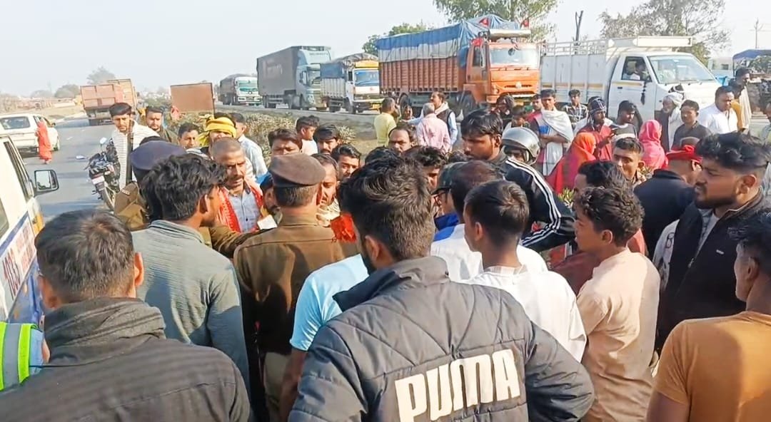 हिंदी समाचार |अज्ञातवाहन की चपेट में आने से...