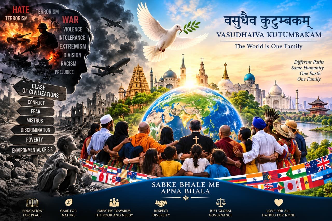 हिंदी समाचार | सभ्यताओं का संघर्ष नहीं,...