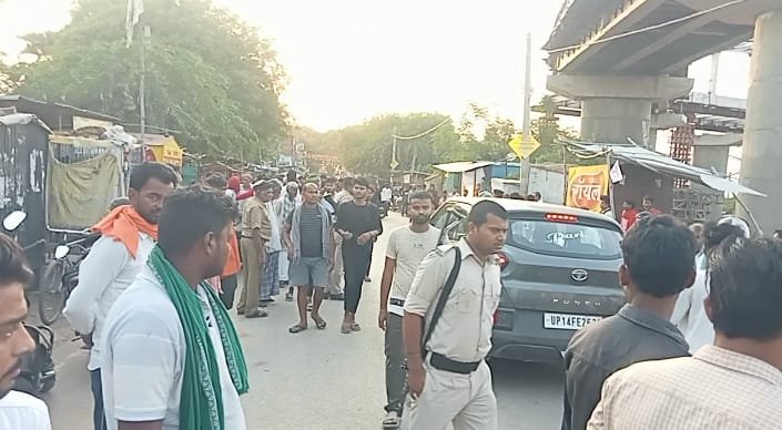 हिंदी समाचार |दिनदहाड़े चली गोली,बाजार में...