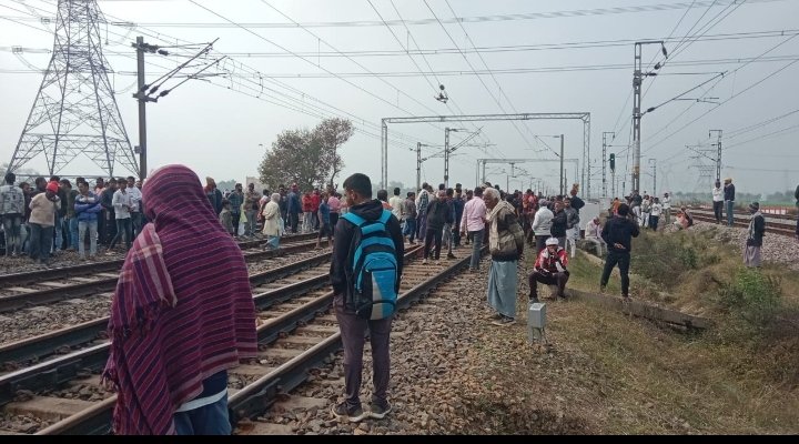 हिंदी समाचार |ट्रेन की चपेट में आने से कार्य...