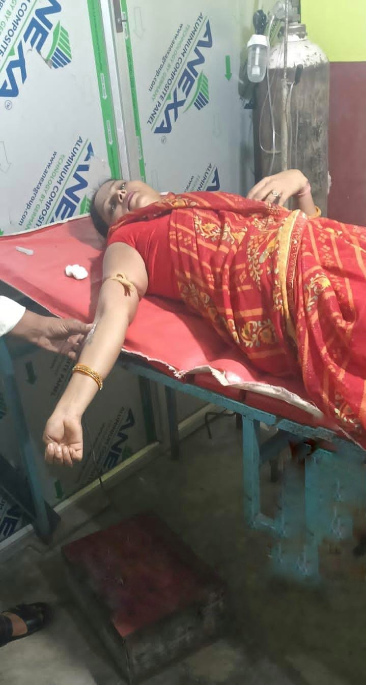 हिंदी समाचार |बीमार बड़ी गोतनी को रक्तदान...