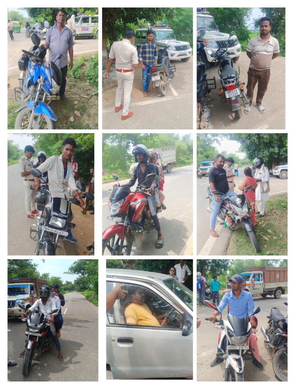 हिंदी समाचार |थाना प्रशासन द्वारा चलाया गया...