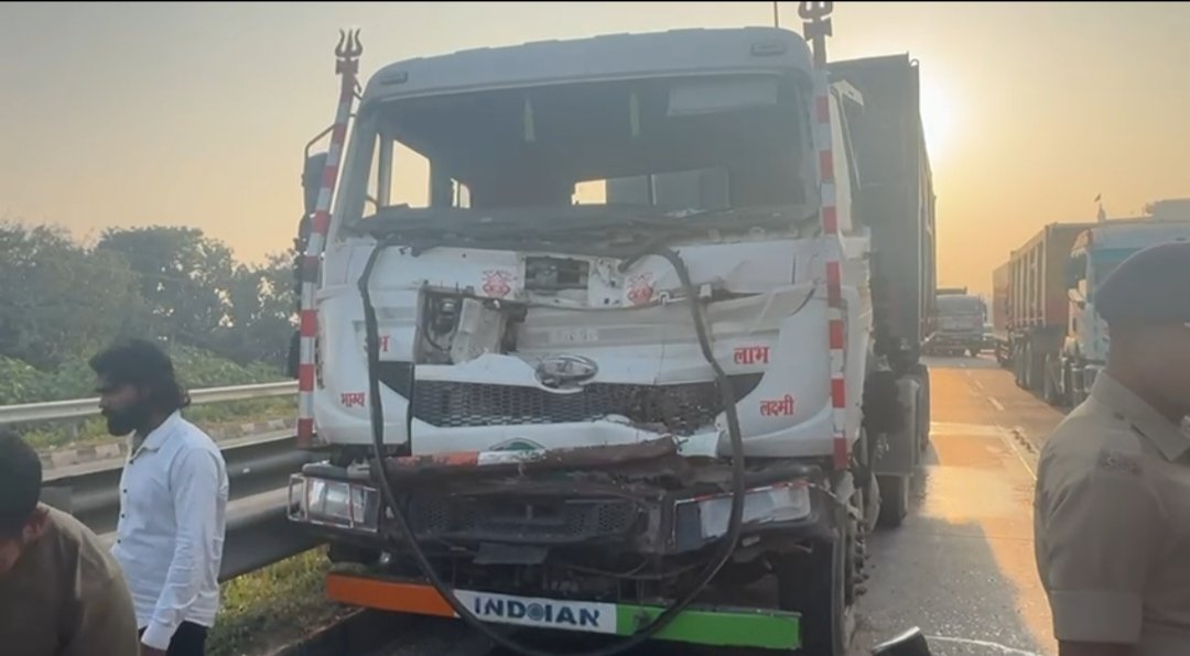 हिंदी समाचार | कुदरा NH-19 पर चार वाहनों की भीषण...