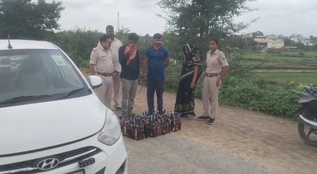 हिंदी समाचार |कैमूर में शराब तस्करों पर...